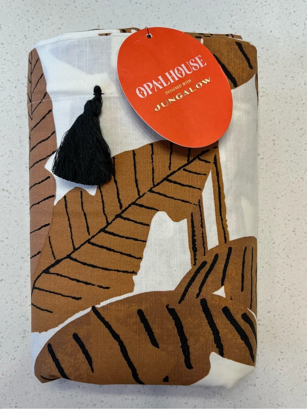 NWT OpalHouse Jungalow Paradise Print Shower Curtain 72”x72”